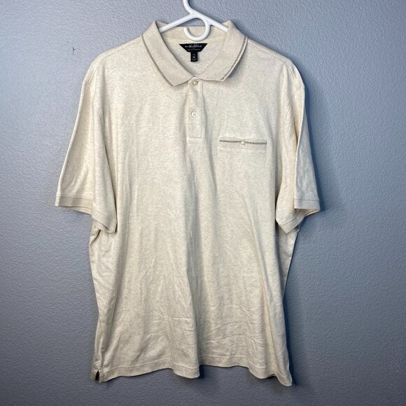 Banana Republic Other - Banana Republic Cream Vintage Inspired Polo